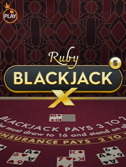 TA88 Blackjack X 5 - Ruby